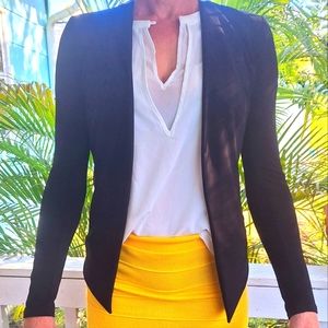 Black BCBG Formal Jacket Blazer XXS